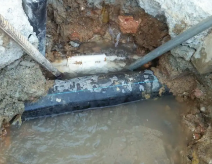 江华测漏水之水管漏水